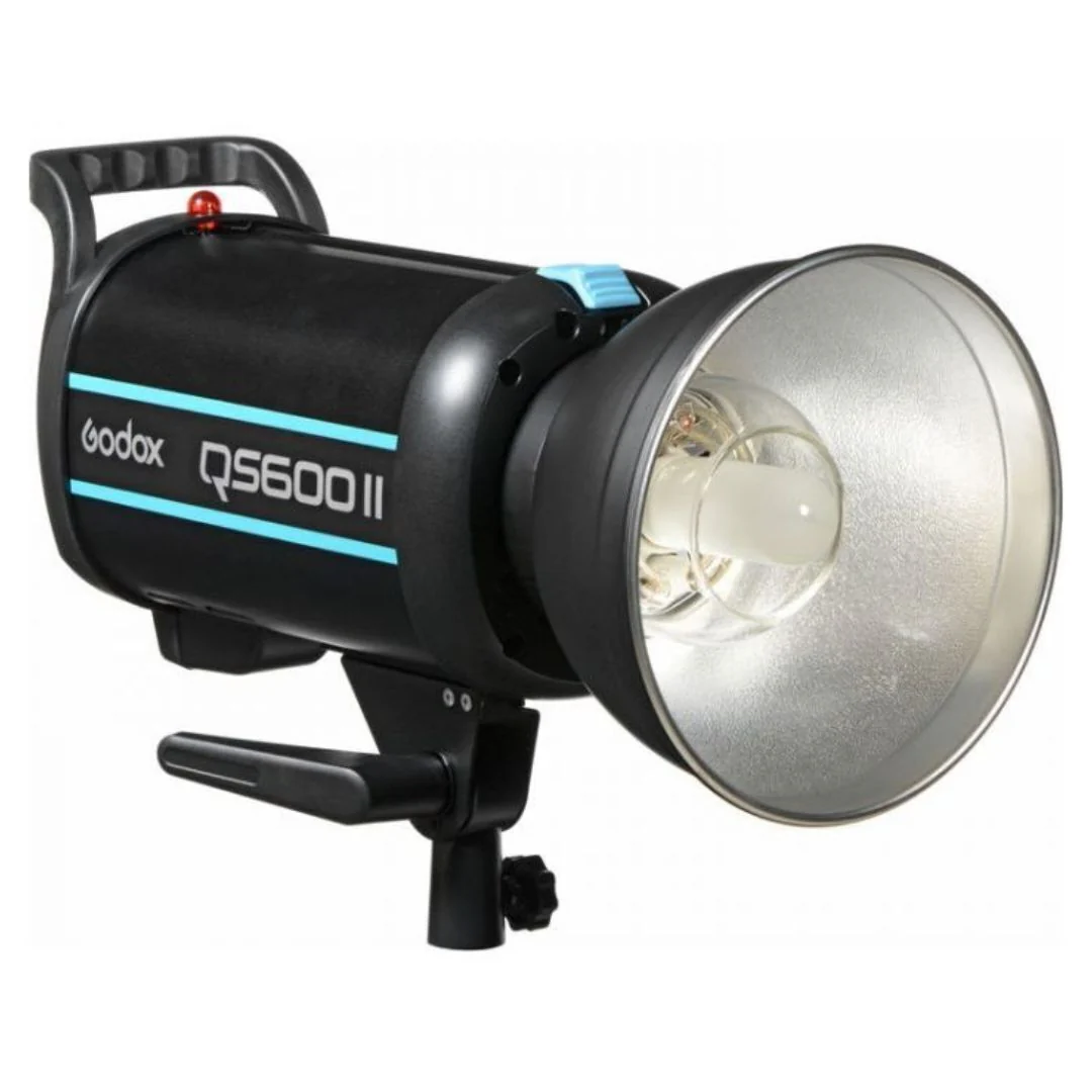 Godox QS600II 600Ws High-Speed Flash Light Head with Built-In 2.4 G Wireless X System (Black)