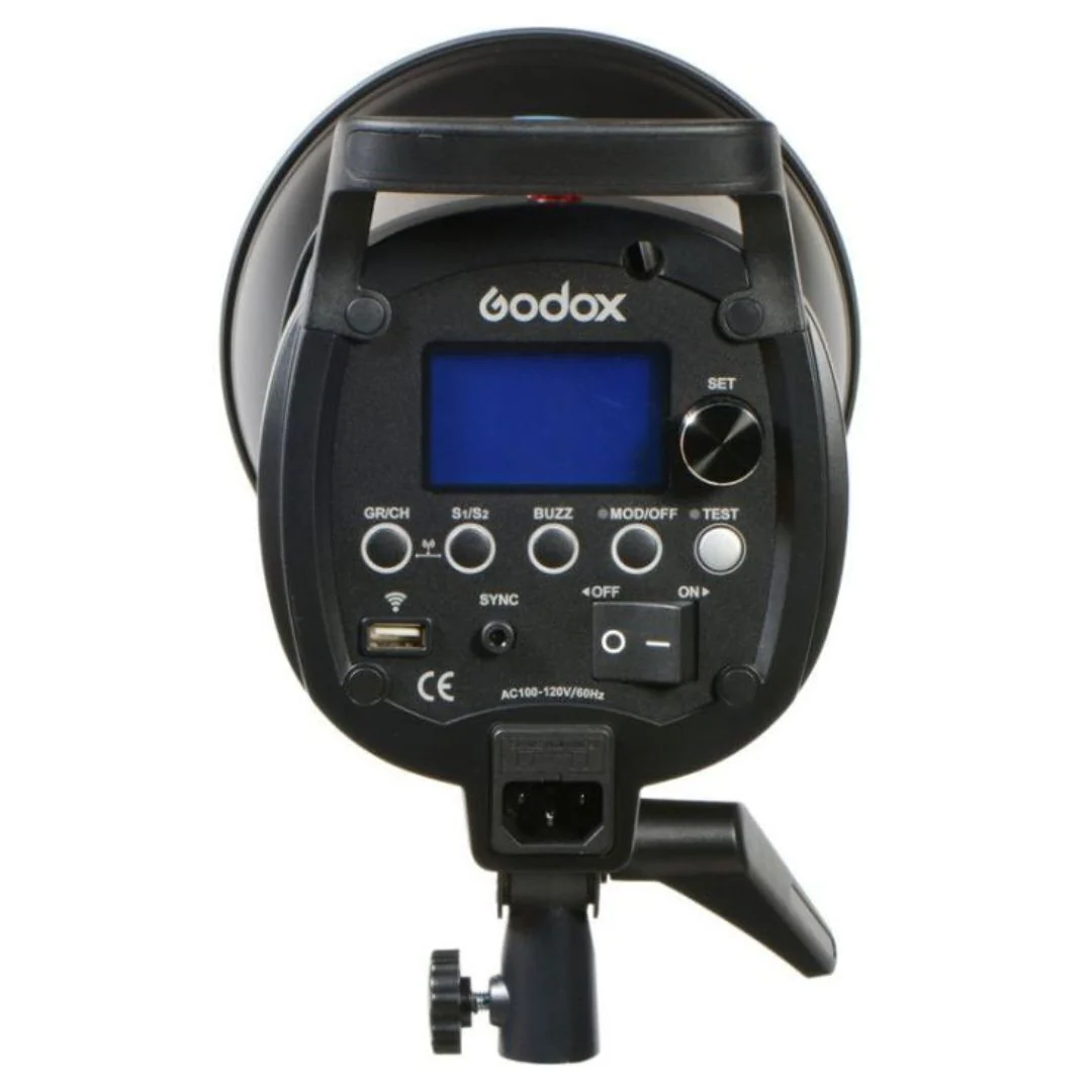 Godox QS600II 600Ws High-Speed Flash Light Head with Built-In 2.4 G Wireless X System (Black) - Image 5