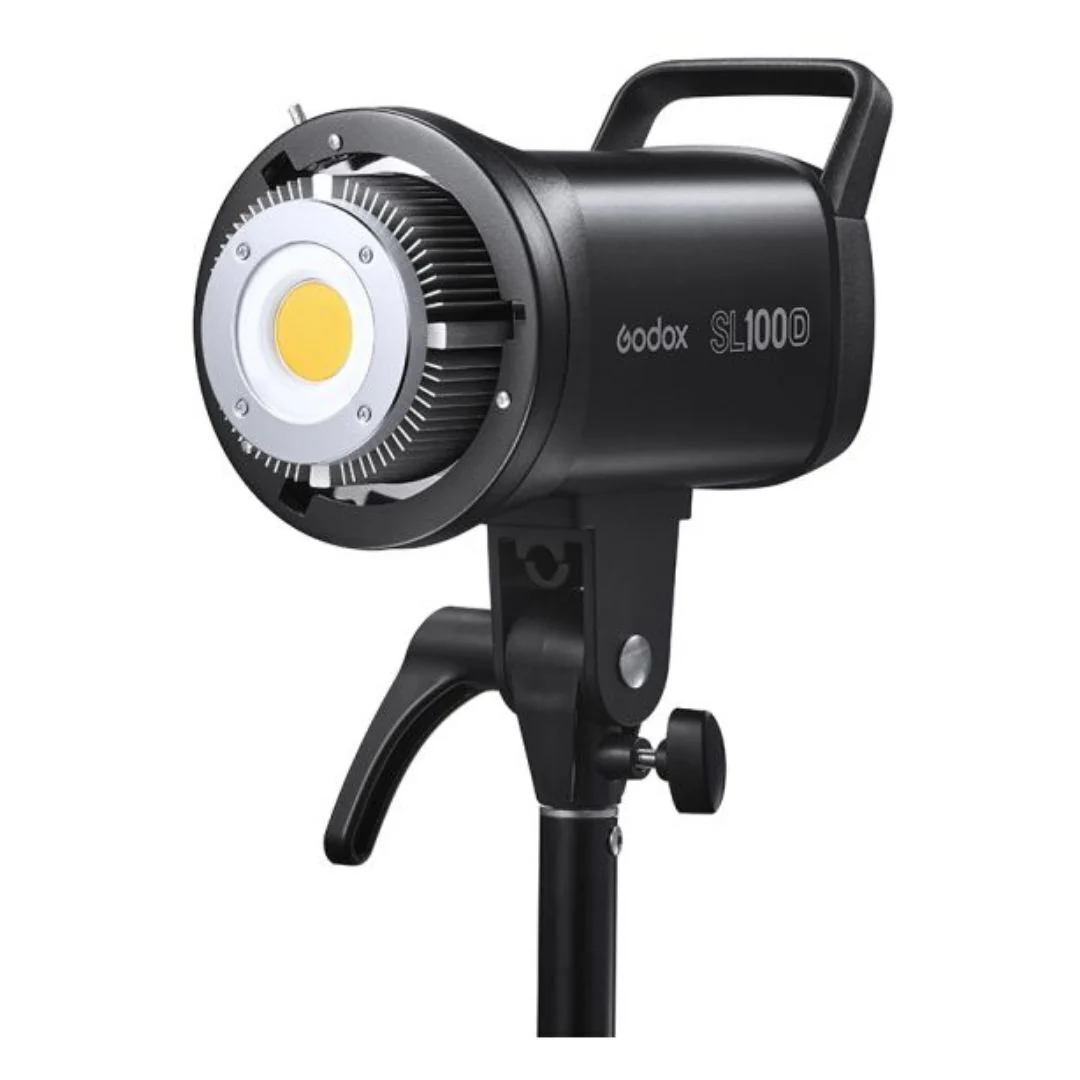 Godox SL100D Bowens Mount Adaptable Daylight LED Video Light with 2 Digital Dials (Black) - Image 2