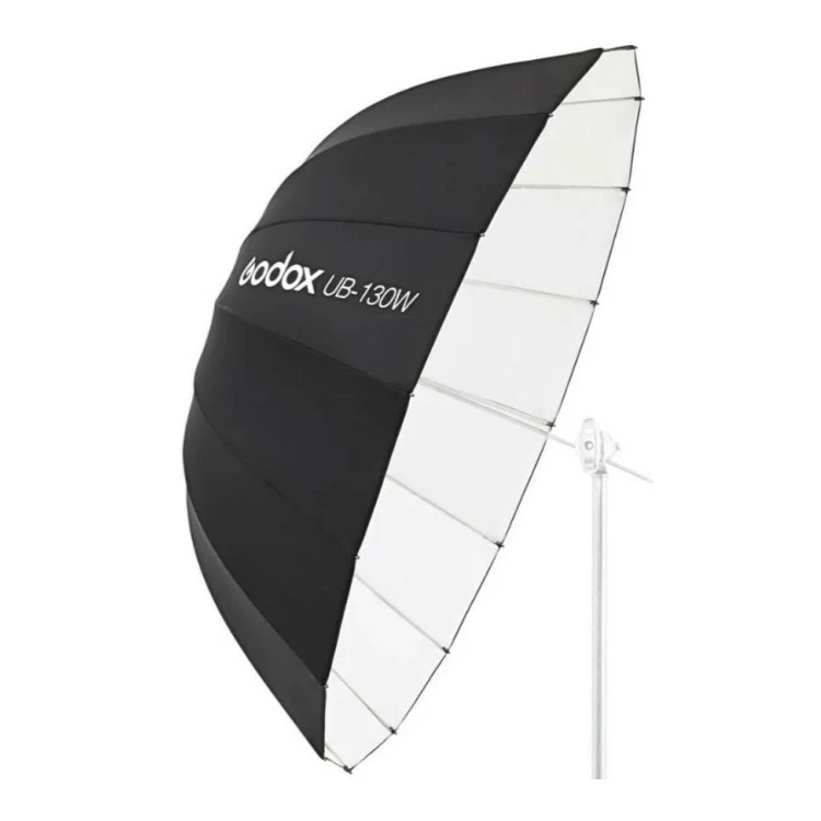 Godox UB-130W White Parabolic Umbrella - Image 2