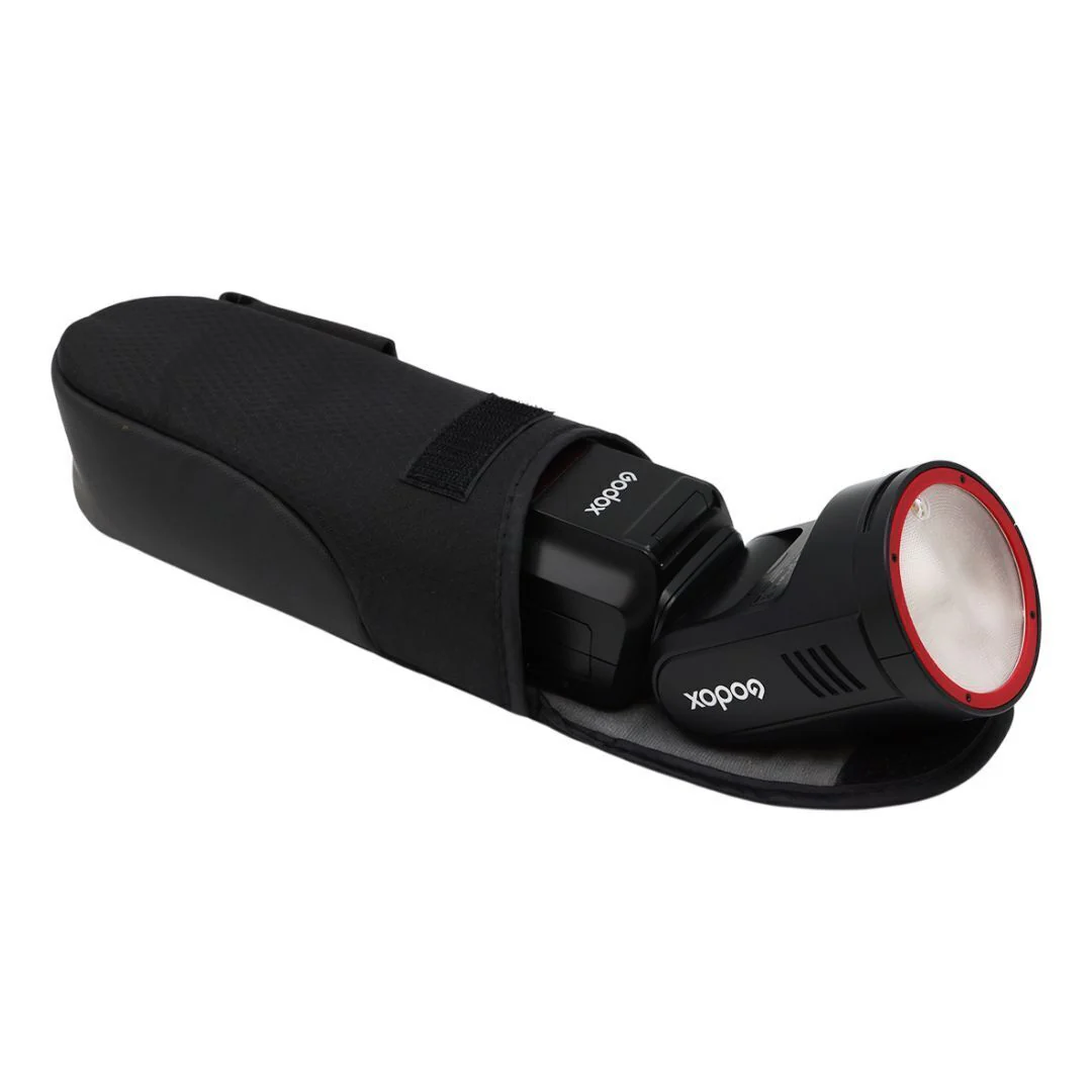 Godox V100 100W On-Camera Flash for Fuji with Full-Color Touchscreen and Powerful Battery (Black) - Image 3