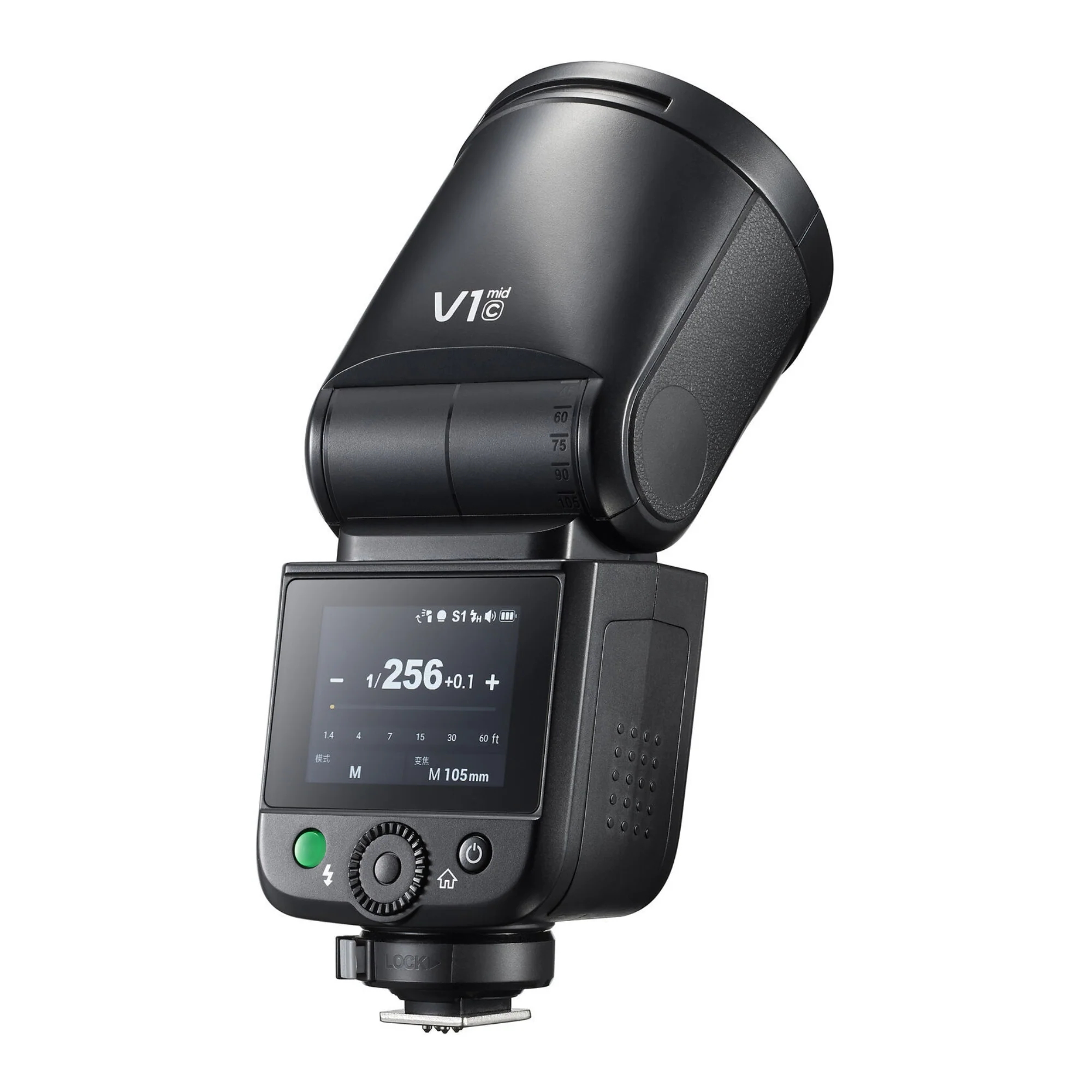 Godox On-Camera Flash for Canon - 2.4G Wireless System, Touchscreen (Black) - Image 2