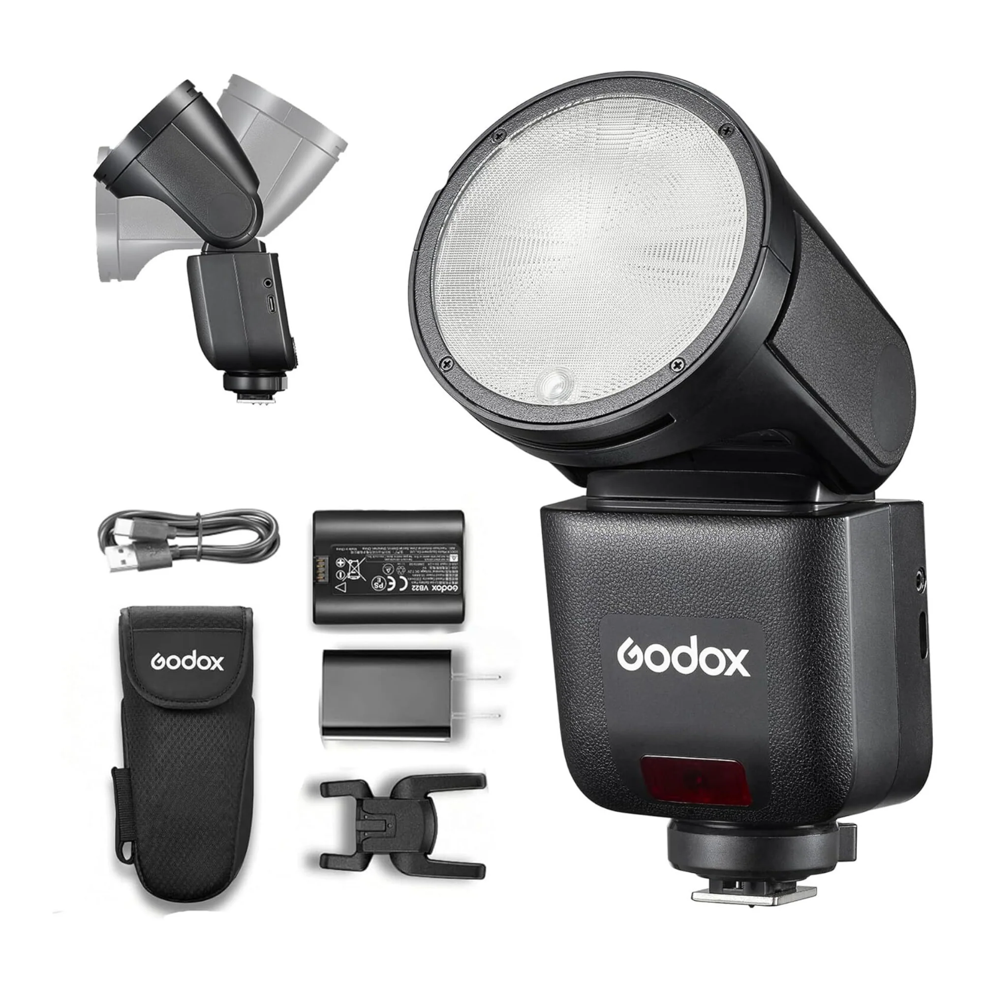 Godox On-Camera Flash for FUJIFILM - 2.4G Wireless System, Touchscreen (Black) - Image 8