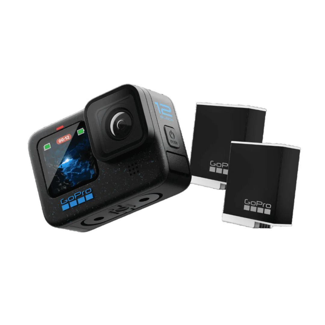 GoPro HERO12 Black Camera with Accessories Bundle, 5.3k Image Quality, and 4k Video Resolution - Image 2