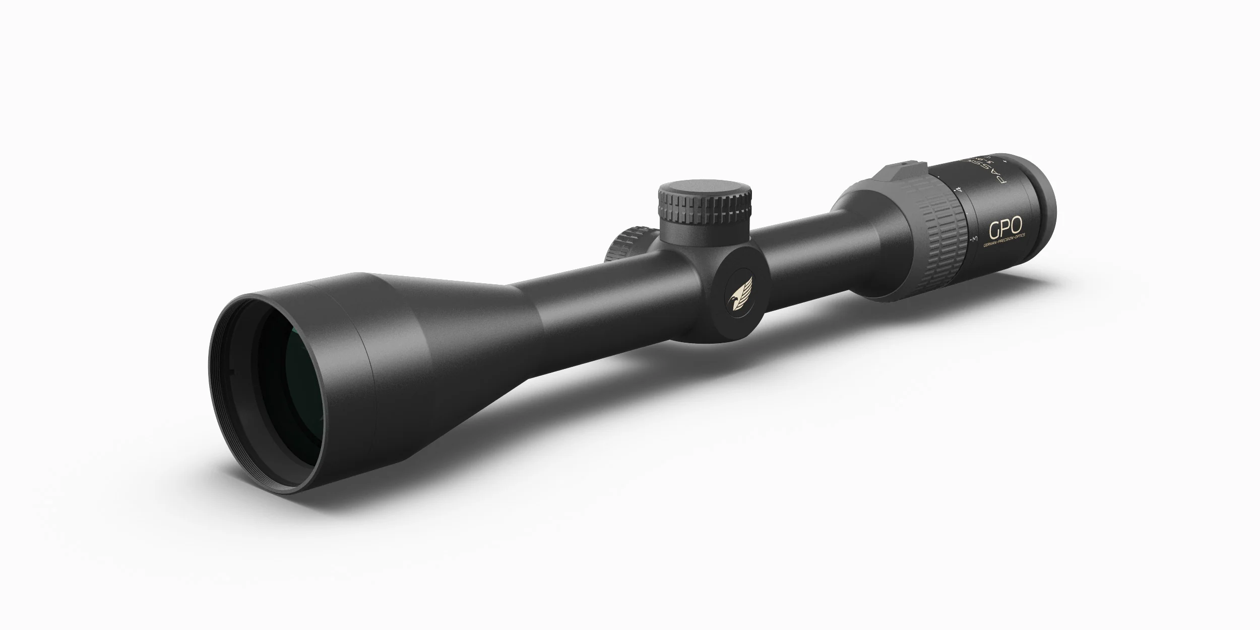 GPO PASSION 3X Riflescope 3-9x42, 1" tube, 1/4MOA, Plex reticle - Image 3