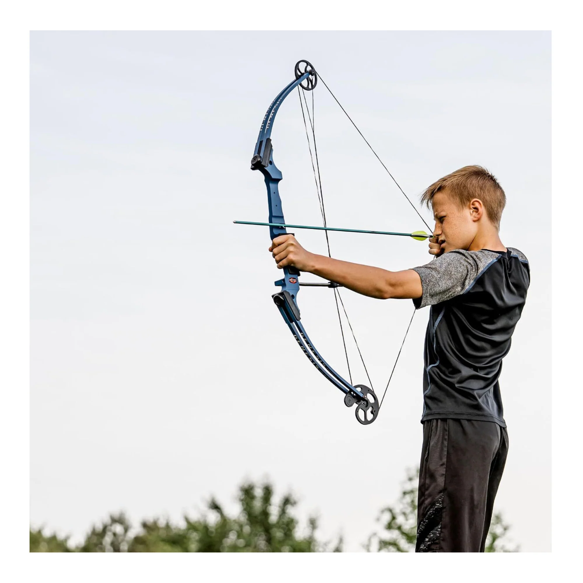 Genesis Bows Original Gen Bow Kit - Left-Hand, Zero Let-Off Design (Red) - Image 5