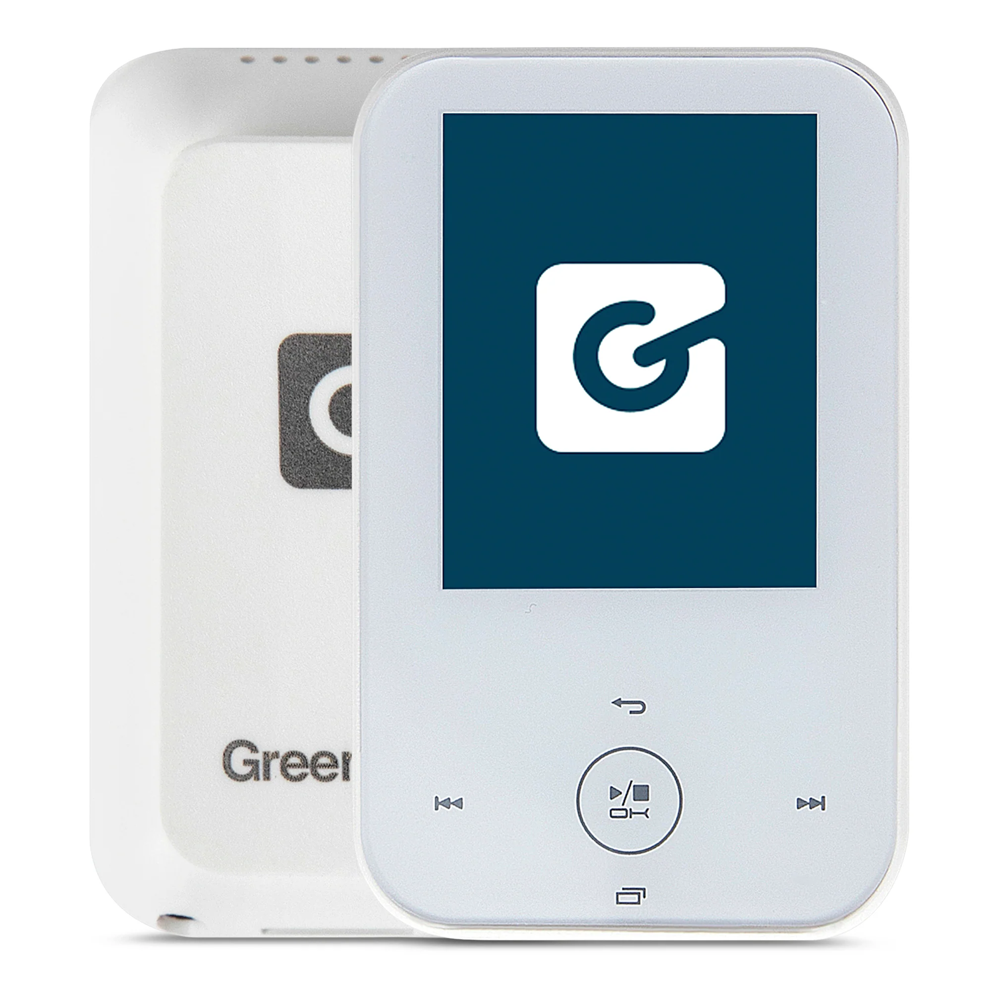 GreenTouch Mini Klip 4GB Bluetooth Player with Built-in Speaker (White) - Image 2