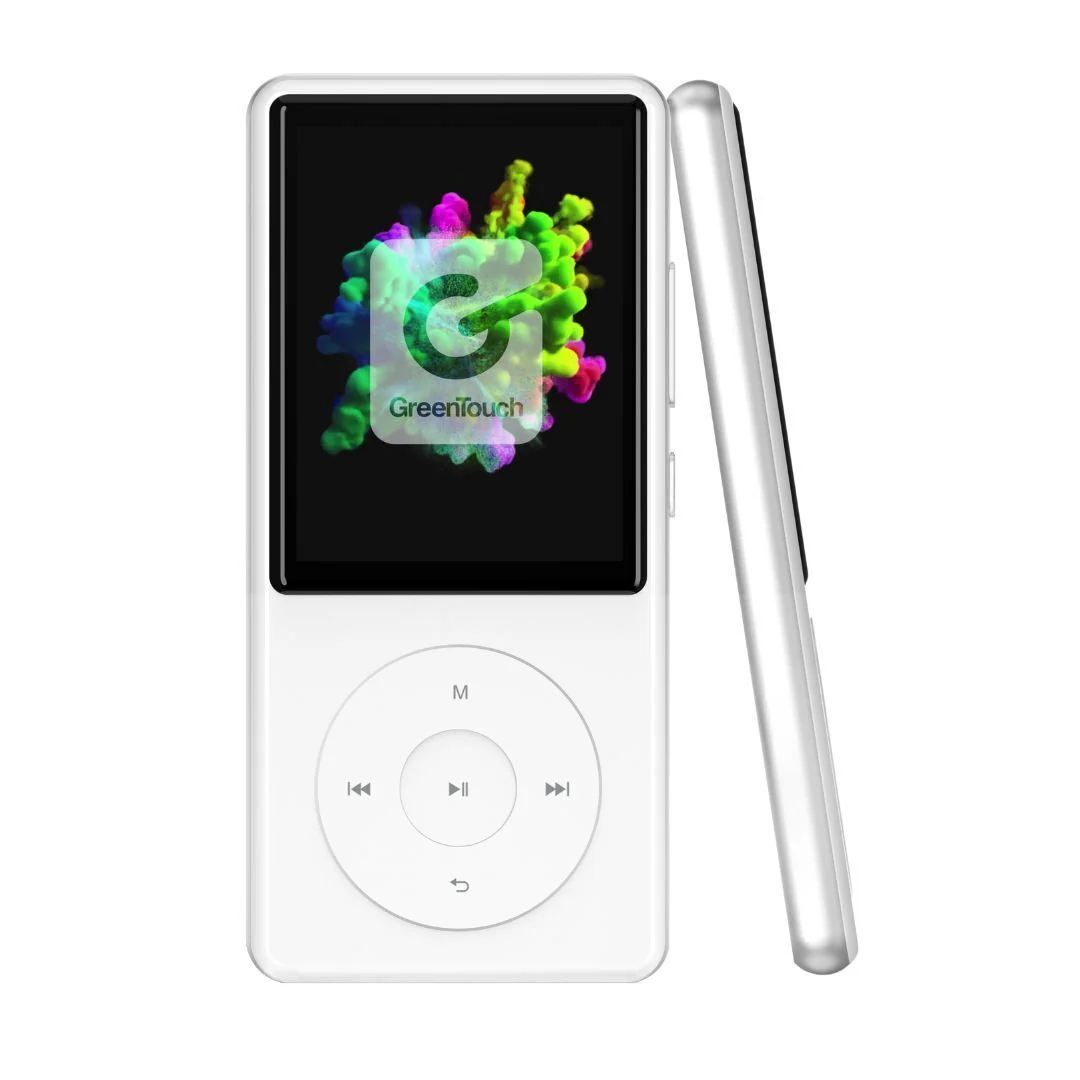 GreenTouch SIX 64GB Kosher MP3 Player with Bluetooth, Touch Buttons, and Built-In Speaker (White) - Image 3
