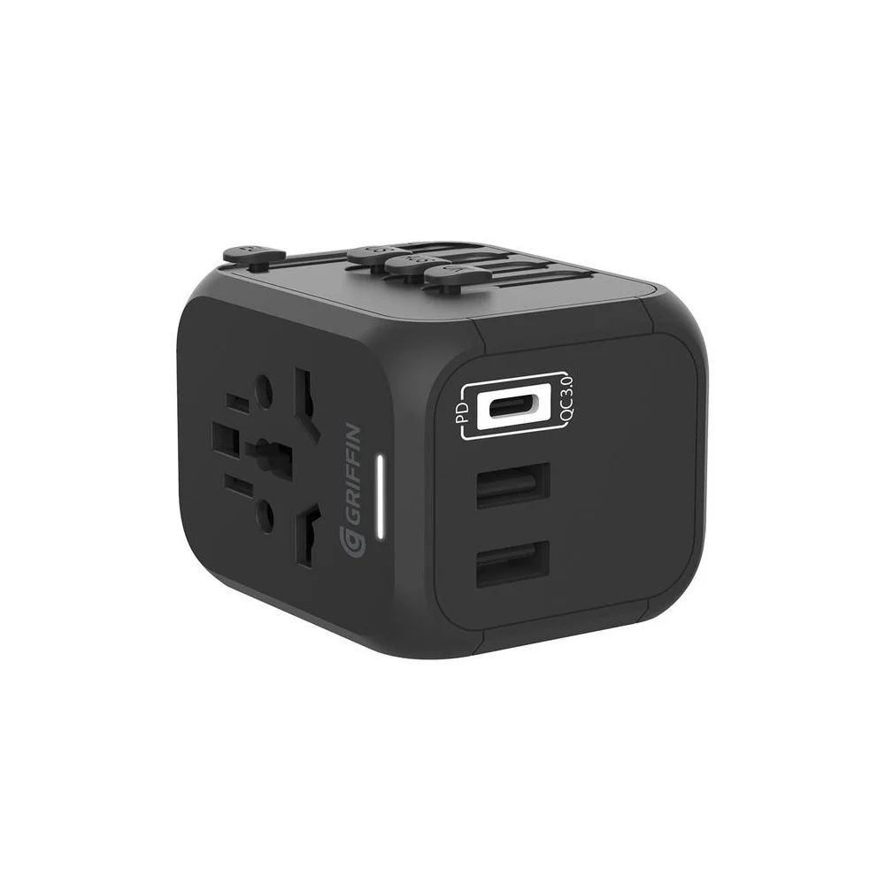 Griffin Powerblock 30W International Travel Adapter (GP-140-BLK) - Image 4