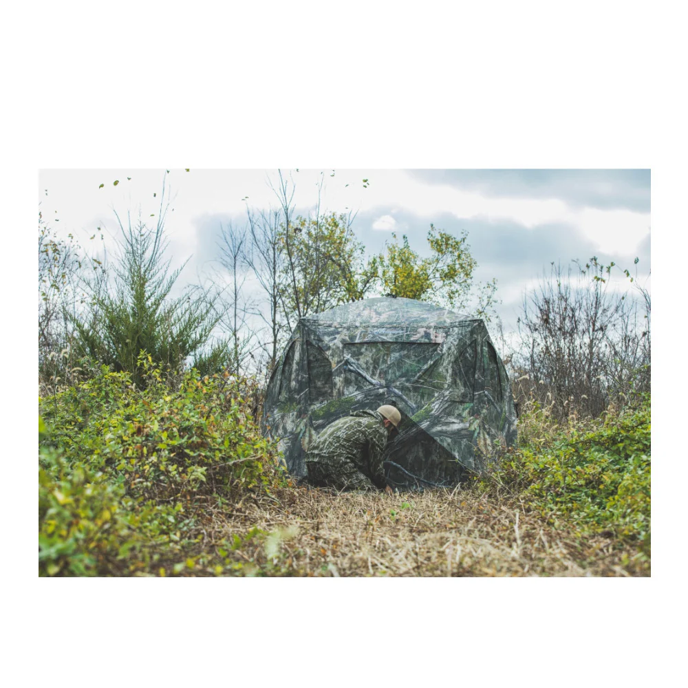 Ameristep Brickhouse Wide Bottom Ground Blind 75X75X66-Inch Footprint - Image 4