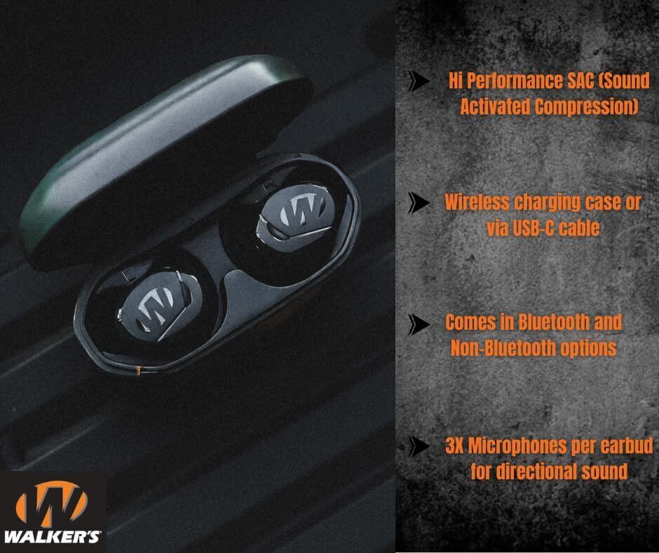 Walkers Suppressor Wireless Ear Buds with Bluetooth - Image 5