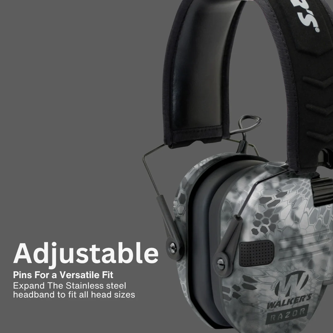 Walker's Razor Digital Ear Muffs (Raid Kryptek) Bundle with Accessories - Image 2