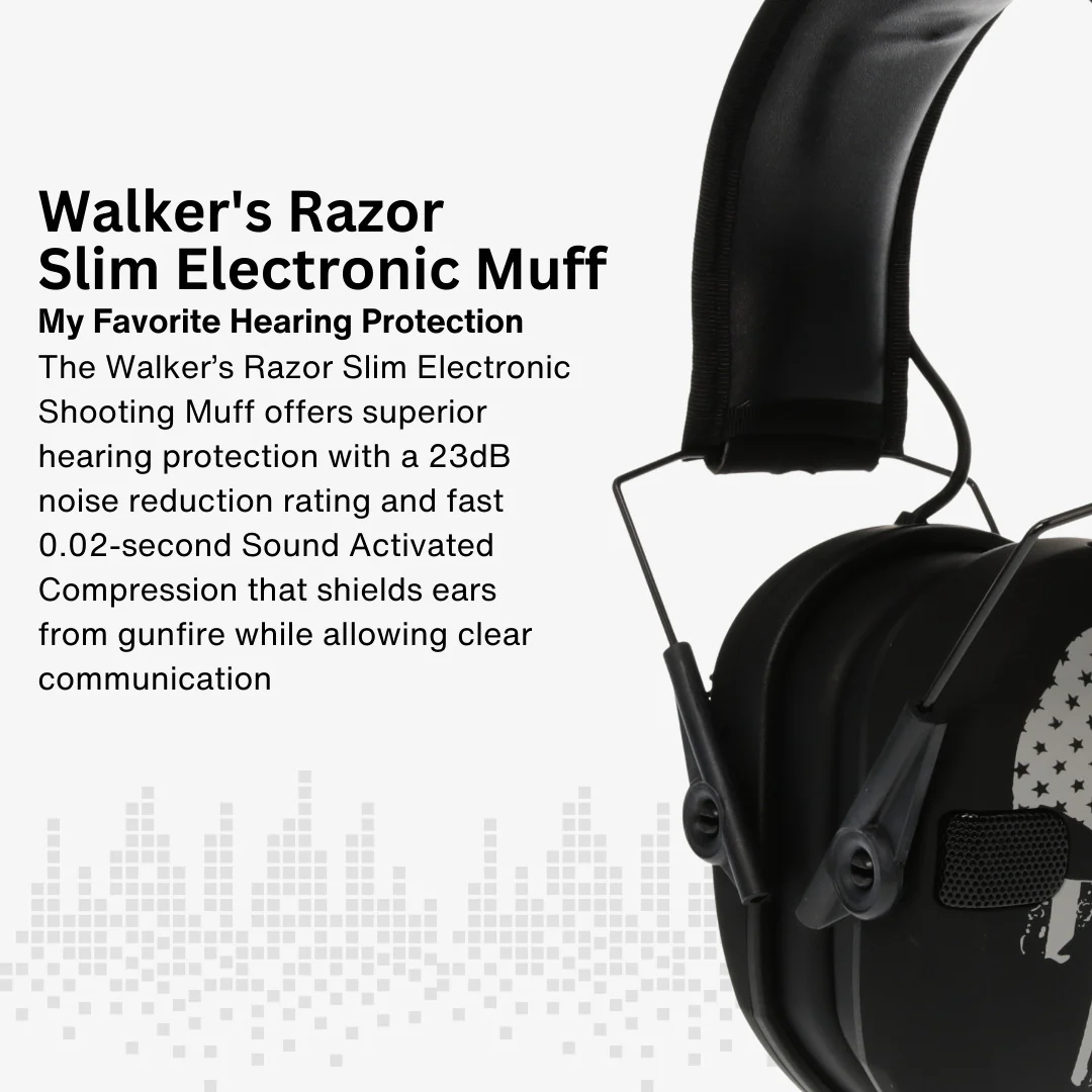 Walkers Razor Walkie Talkie Bundle with Ear Muffs and Accessories - Image 5