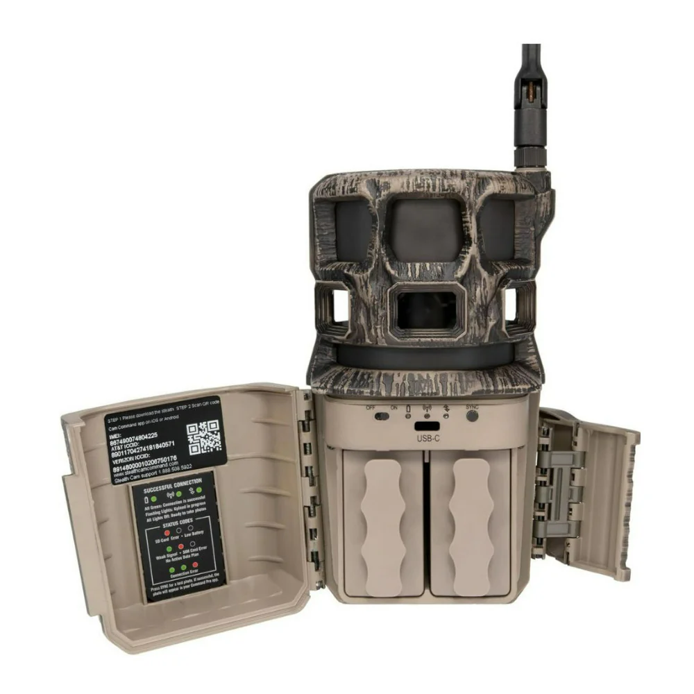 Stealth Cam Revolver Pro 2.0 360-Degree 40MP 1440p Brown Trail Cameras Bundle - Image 4