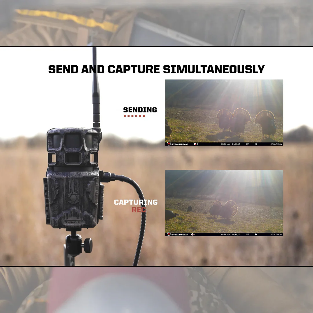 Stealth Cam Revolver Pro 2.0 360-Degree 40MP Brown Cellular Camera Bundle - Image 4