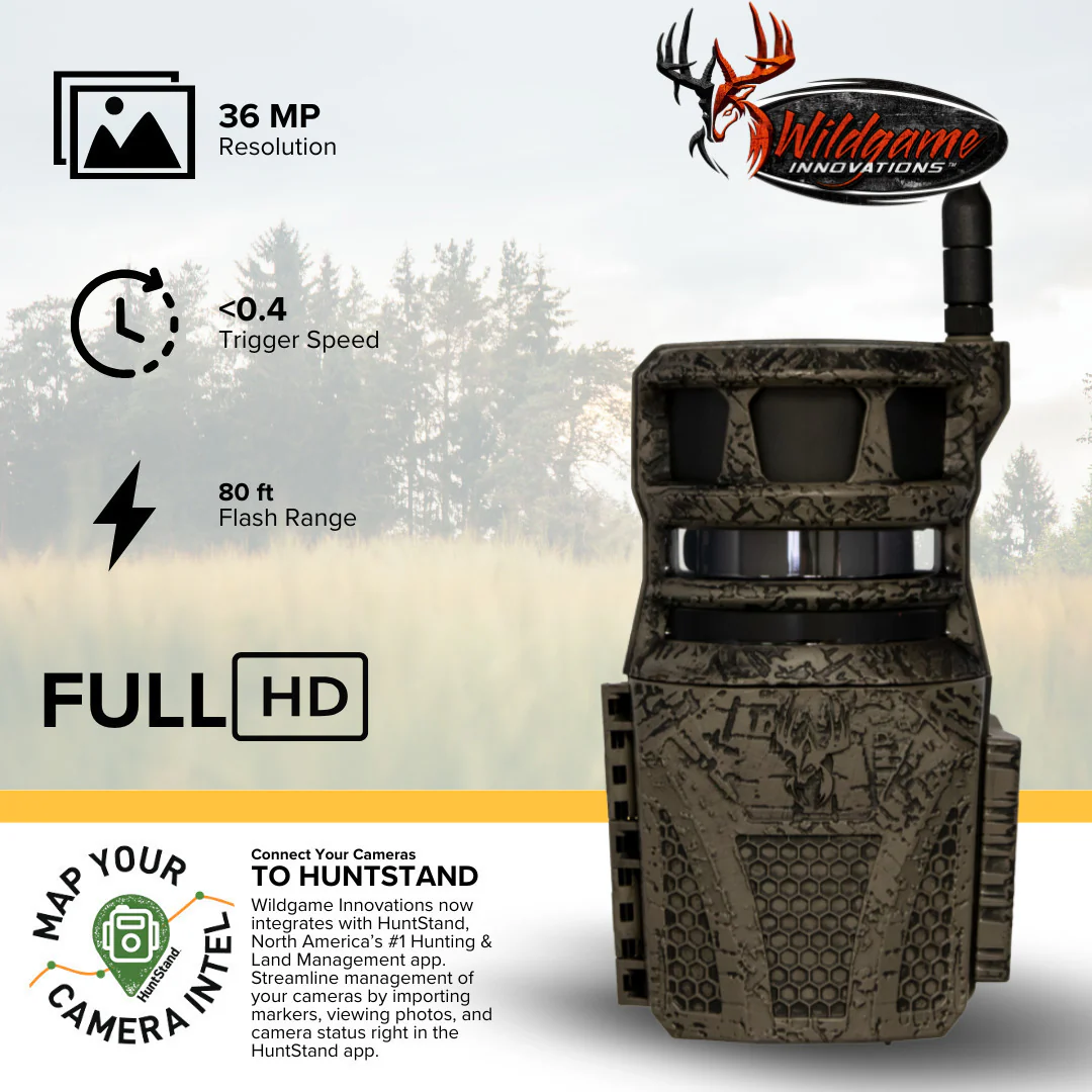 Wildgame Innovations Orbit 360-Degree Trail Camera with 36MP Image and 1080p Video (6-Pack) Bundle - Image 2