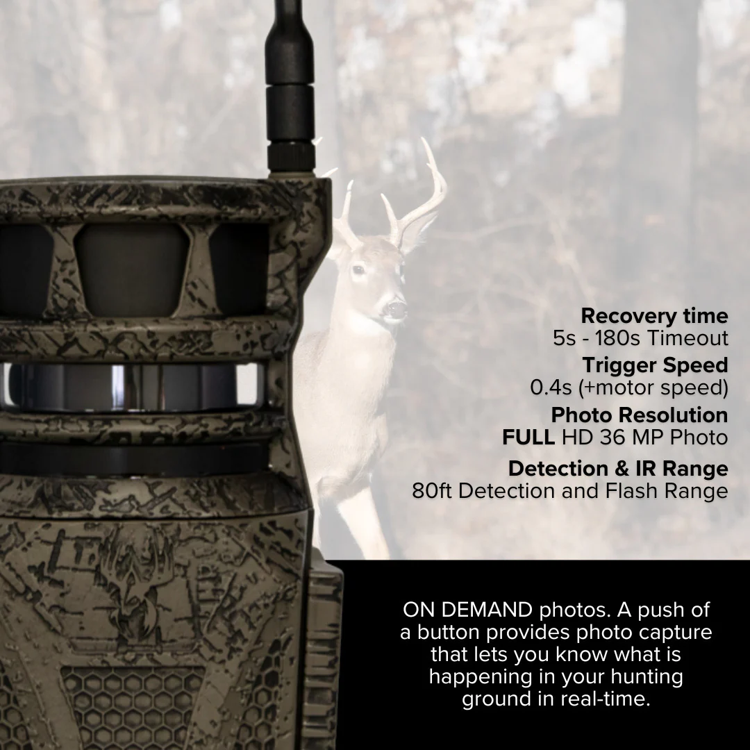 Wildgame Innovations Orbit 360-Degree Trail Camera with 36MP Image Quality (4-Pack) Bundle - Image 4