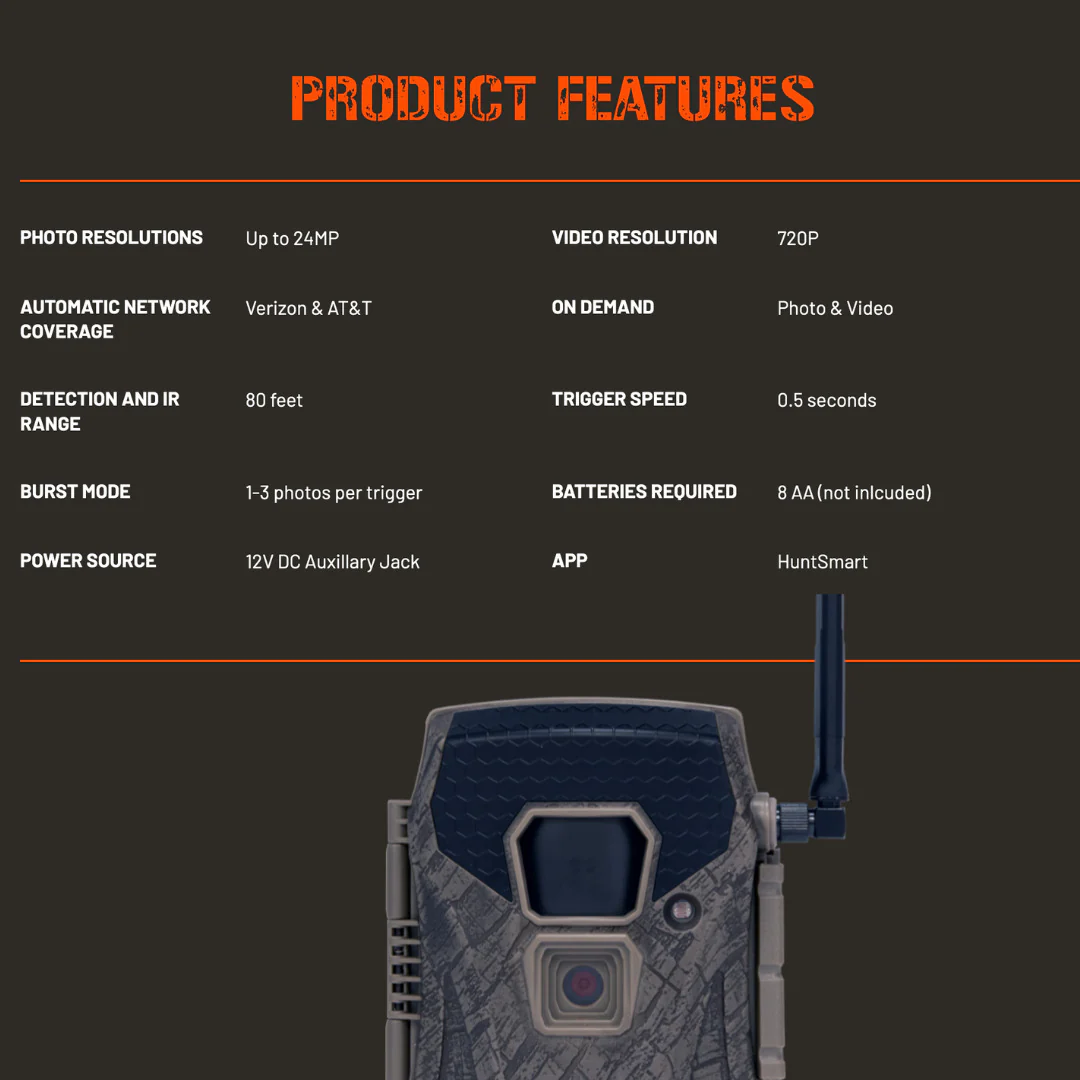 Wildgame Innovations Terra XT 2.0 24MP Three Cellular Trail Cameras (4-Pack) with Memory Card Bundle - Image 5