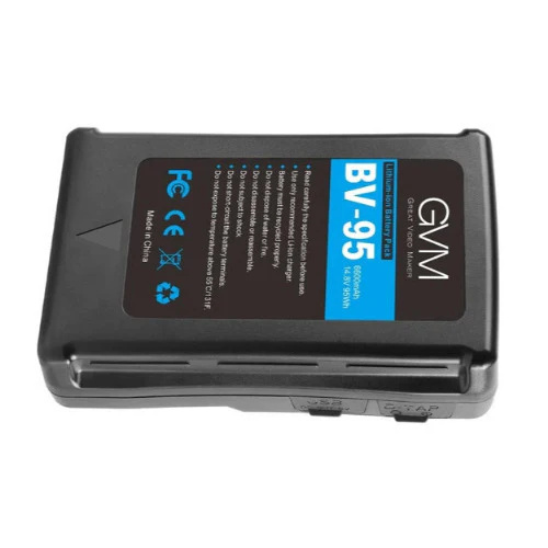 GVM BV-95 V-Mount Battery with D-Tap and DC Outputs - Image 5