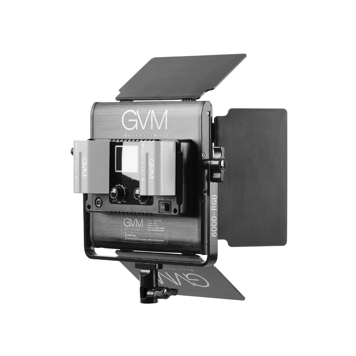 GVM 800D-RGB LED Light Panel (2-Light Kit) - Image 5