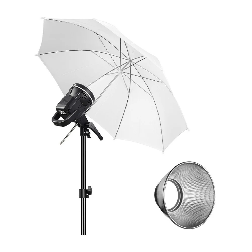 GVM LED Video Soft Light Daylight-Balanced LS-p80s LED 1-Light Kit with Umbrella - Image 2