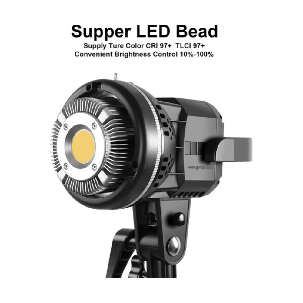 GVM LED Video Soft Light Daylight-Balanced LS-p80s LED 1-Light Kit with Umbrella - Image 5
