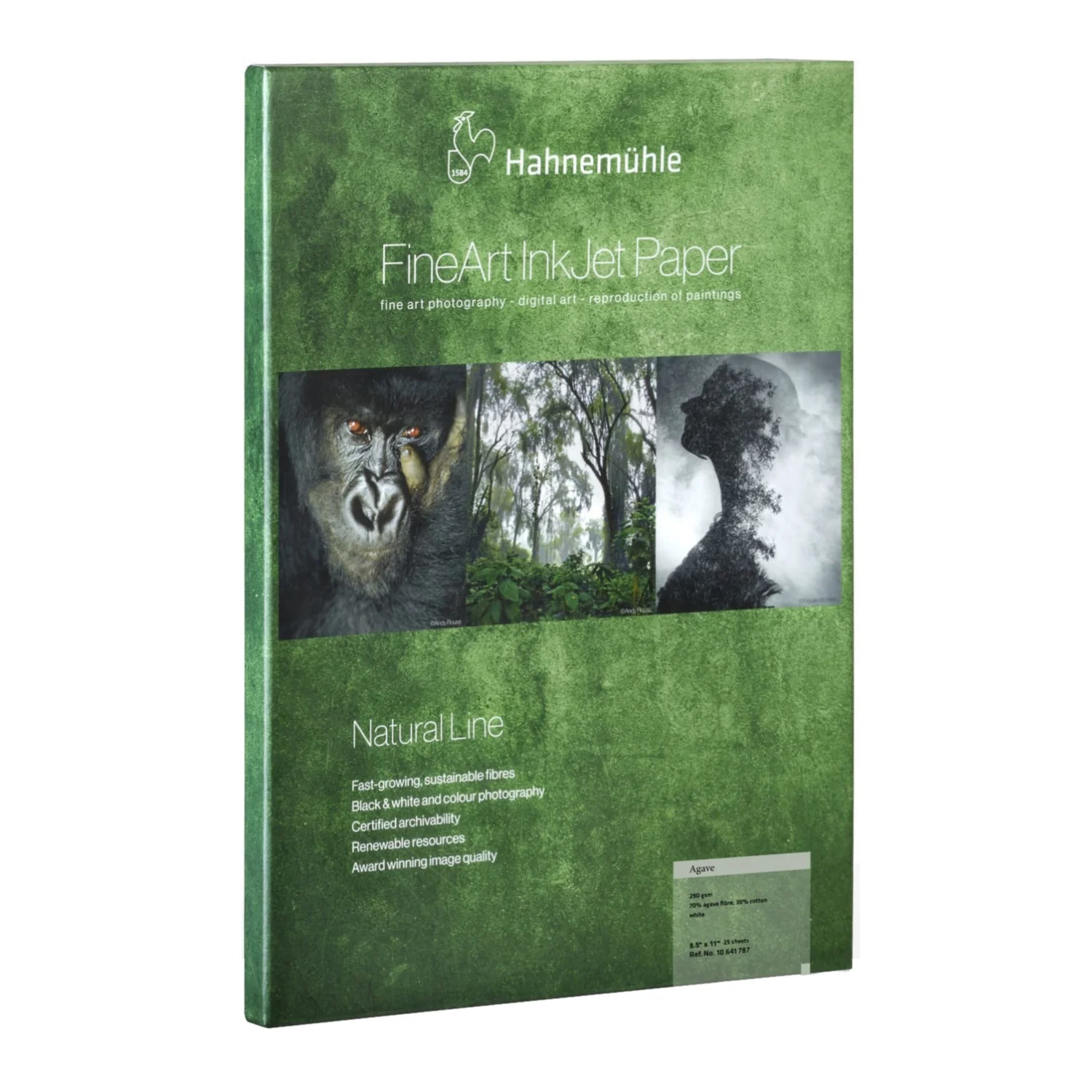 Hahnemuhle Natural Line Collection Agave 290gsm FineArt InkJet Paper (8.5 x 11 inches, 25 Sheets)