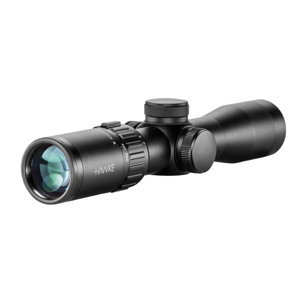 Hawke XB30 SR 2-7x32mm, Capped Turrets, 1/2 MOA Low-Profile Crossbow Scope - Image 2