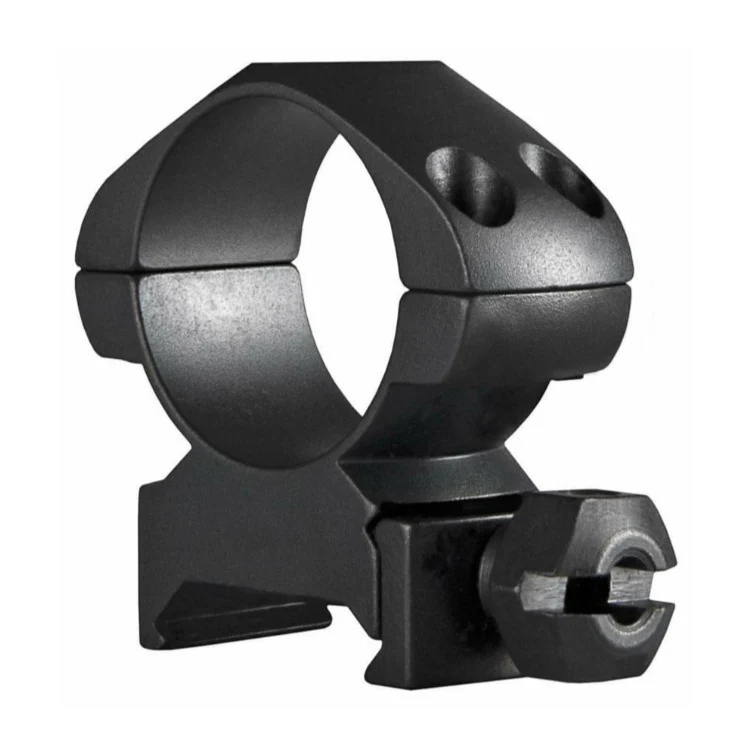 Hawke Sport Optics Precision Steel Weaver Ring Mounts (1-Inch, Steel, Medium, 2-Pack, Matte Black) - Image 2