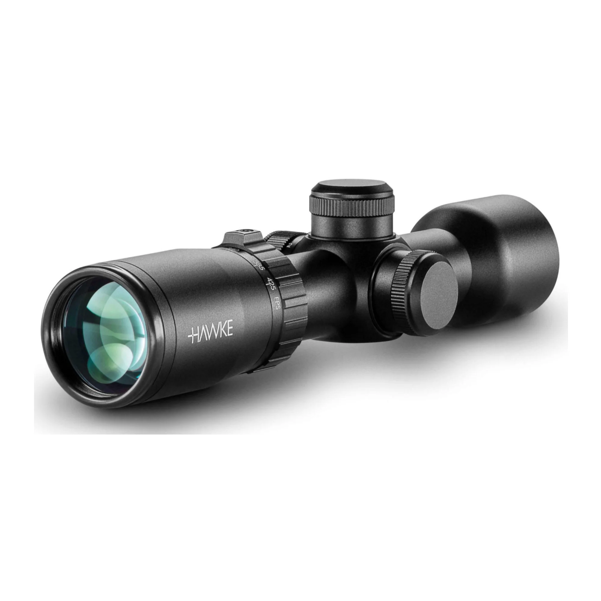 Hawke XB1 Vari-Speed 1.5-5x32 IR Crossbow Scope with Illuminated Reticle and Rings - Image 4