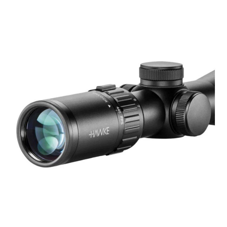 Hawke XB30 SR 2-7x32mm 1/2 MOA Crossbow Scope Bundle with 1-inch Mount Rings (M) - Image 6