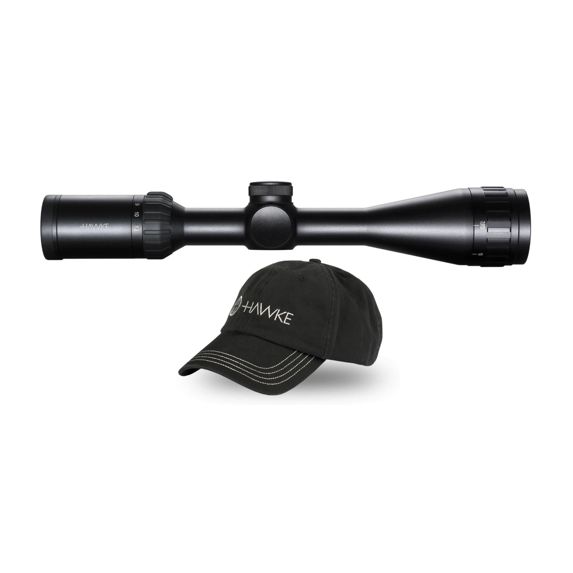 Hawke Sport Optics Airmax EV 4-12x40AO AMX Riflescope with Cap