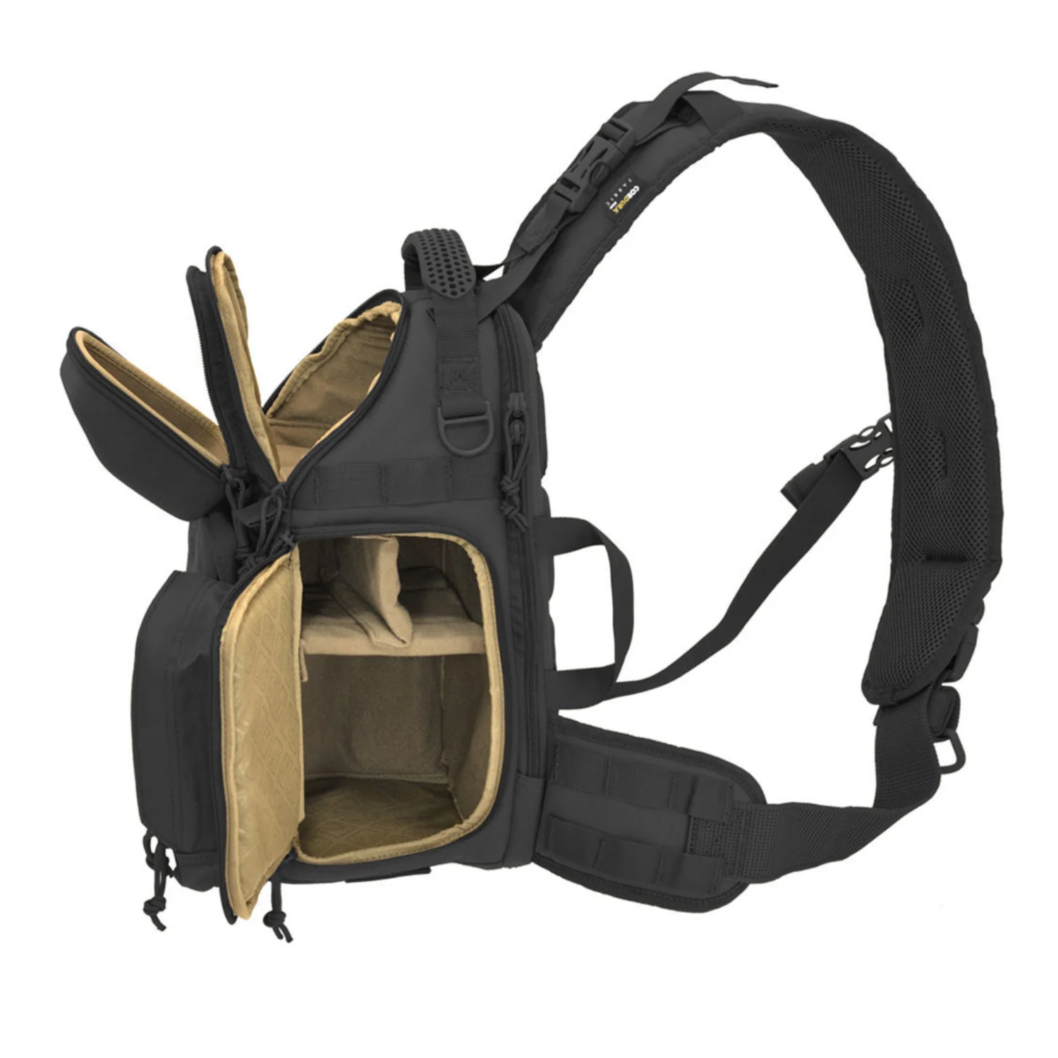 Hazard 4 Freelance Photo and Drone Sling-Pack with Padded Dividers (Black) - Image 6