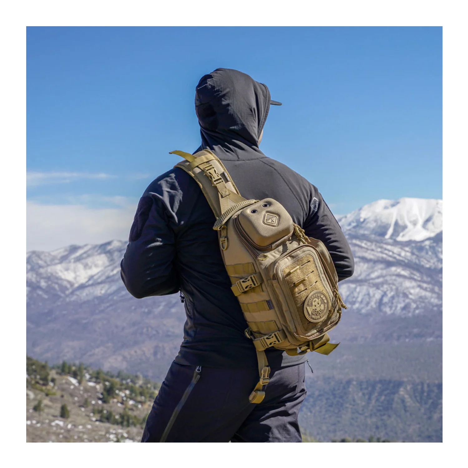 Hazard 4 Freelance Photo and Drone Sling-Pack with Padded Dividers (Black) - Image 8