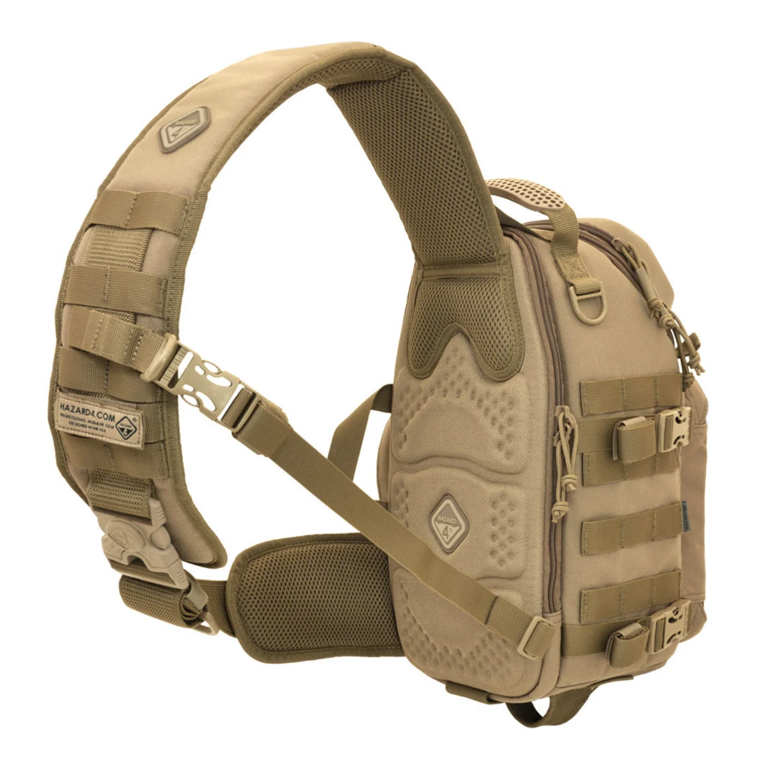Hazard 4 Freelance Photo and Drone Sling-Pack with Padded Dividers (Coyote) - Image 2
