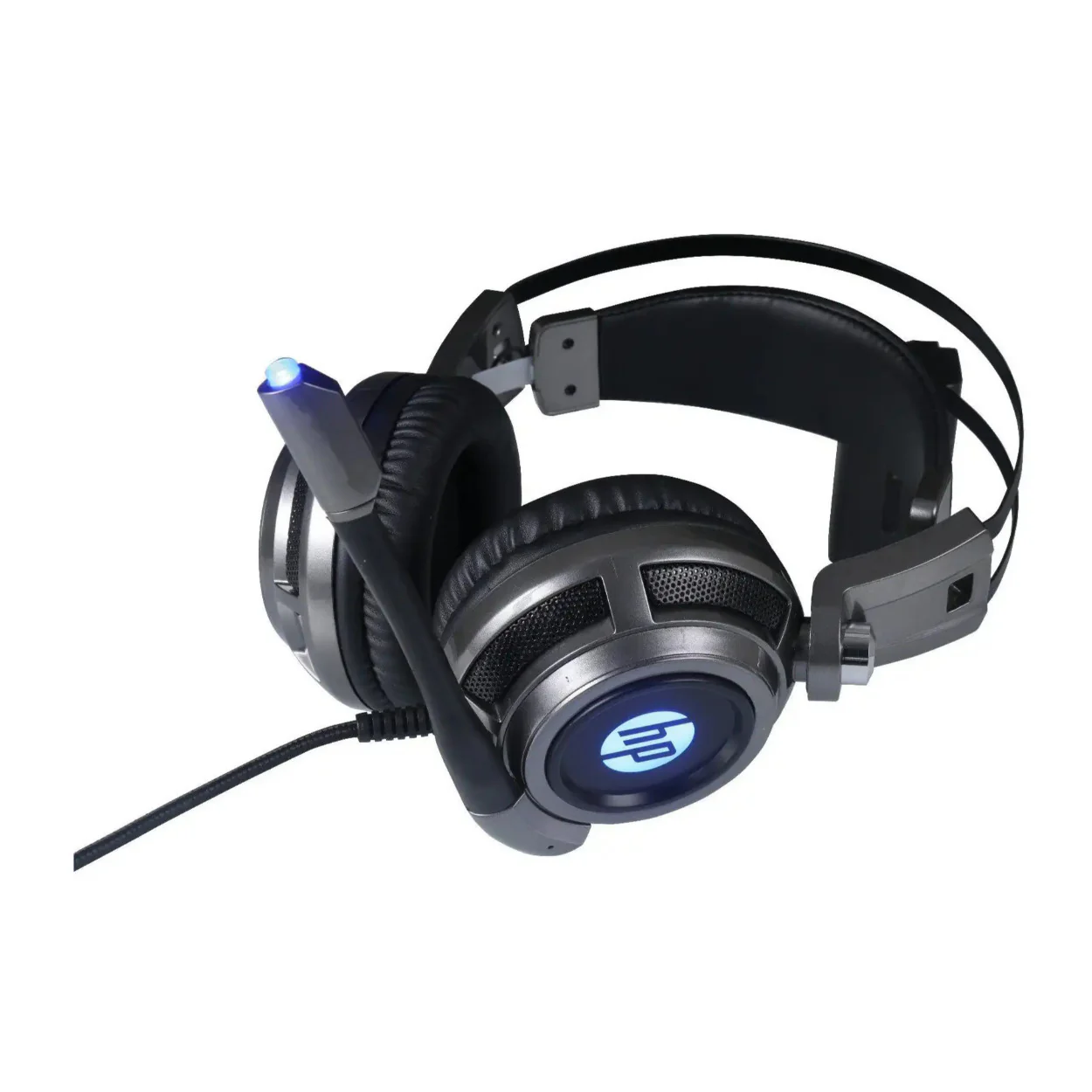 HP H200 Wired Gaming Headset with Mic and LED Light (Black) - Image 3