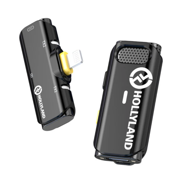 Hollyland Lark C1 Solo 2.4GHz Wireless Microphone System with Connector for iOS Devices (Black) - Image 3