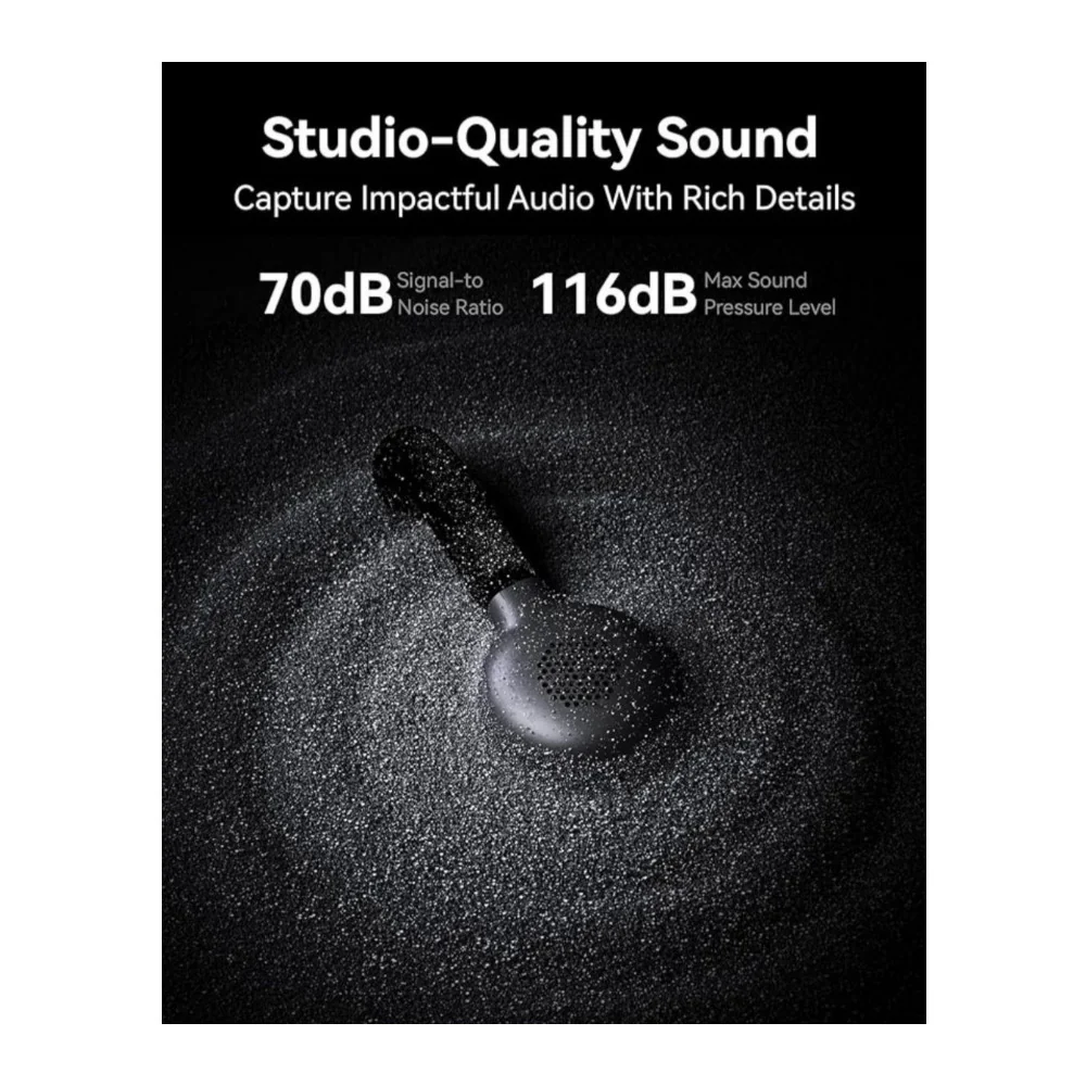 Hollyland LARK M2S Ultimate Combo Wireless Lavalier Black Microphone System - Image 5