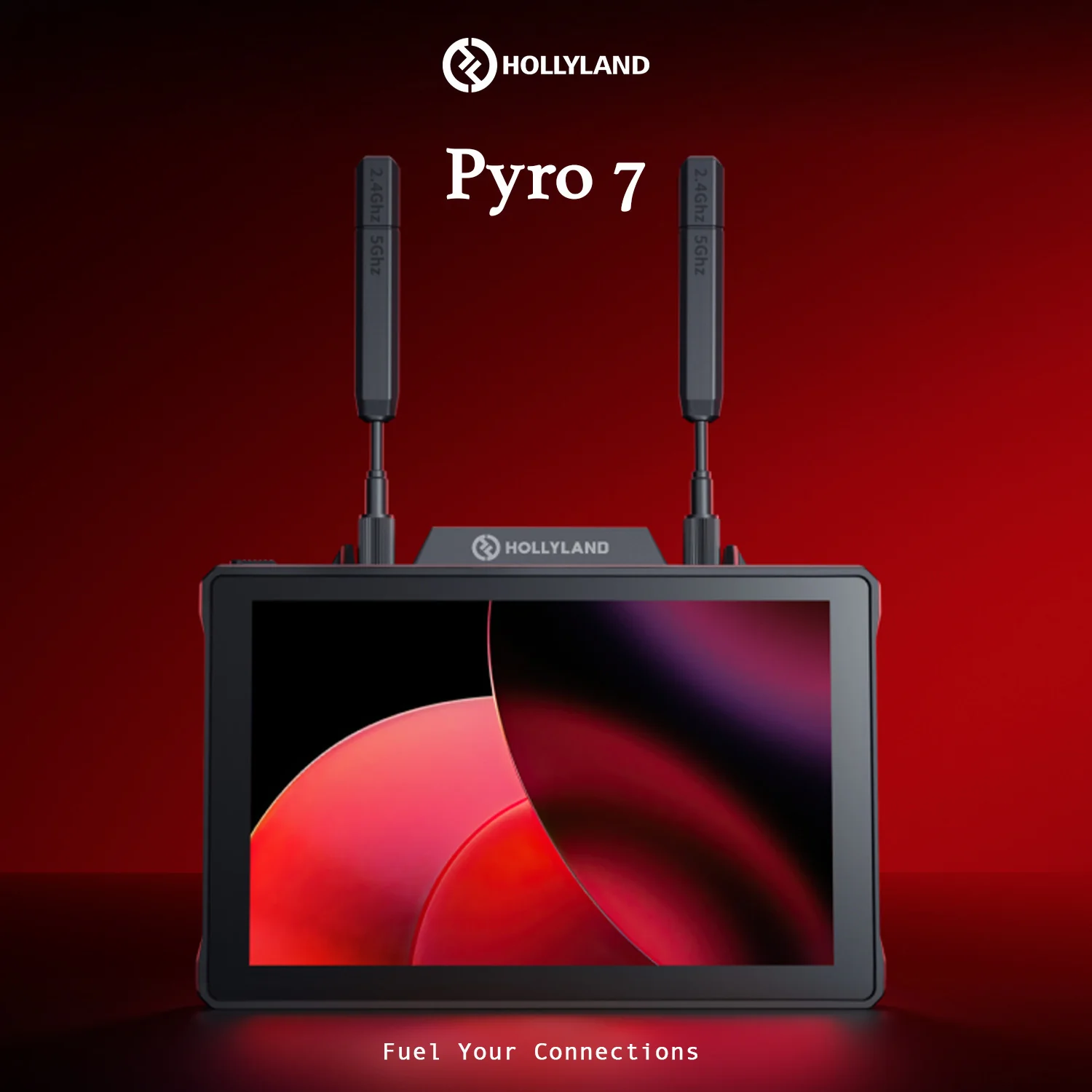 Hollyland Pyro 7 Wireless 7-Inch Monitor with Auto Dual-Band Hopping Technology Bundle - Image 2