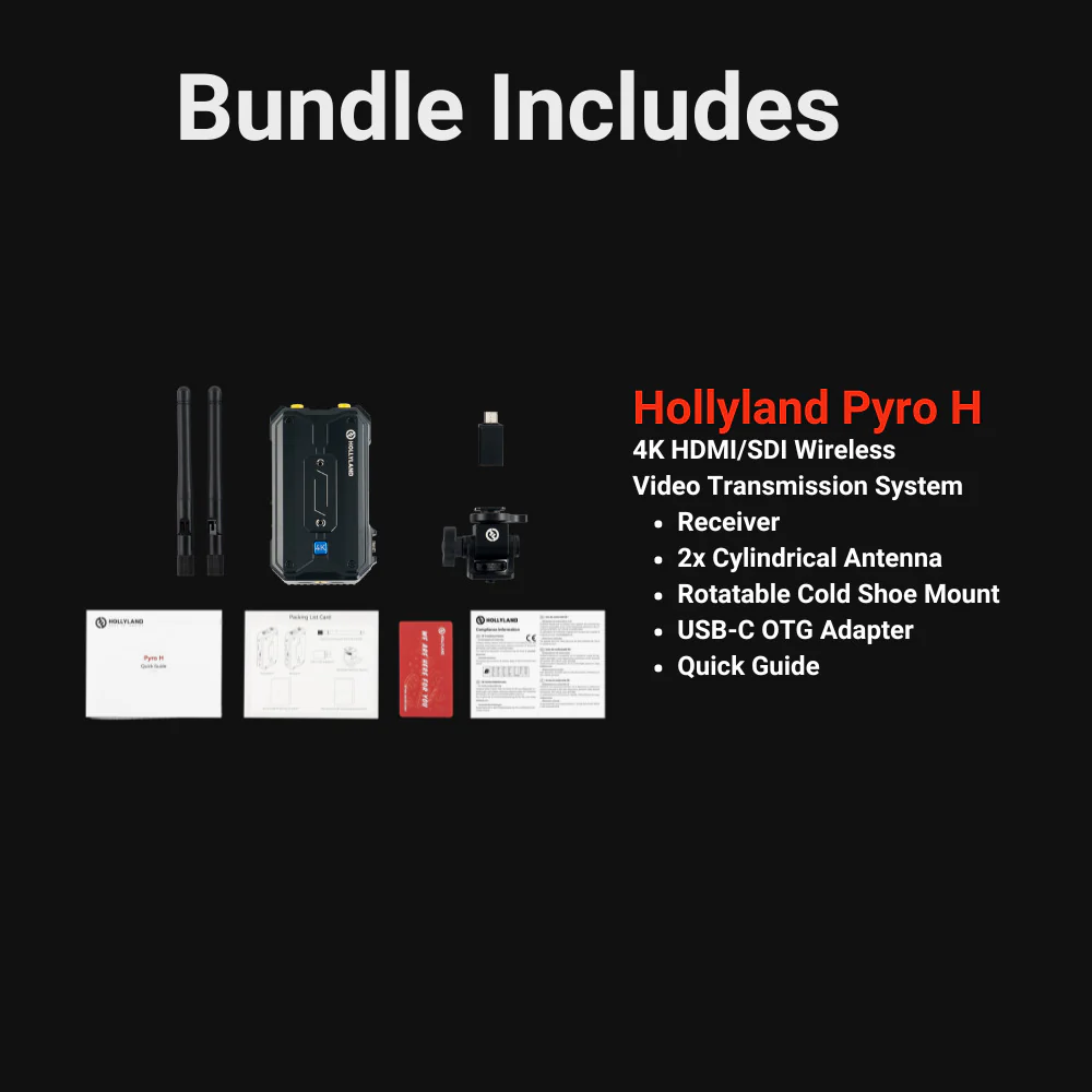 Hollyland Pyro H Wireless Video Receiver - Image 7