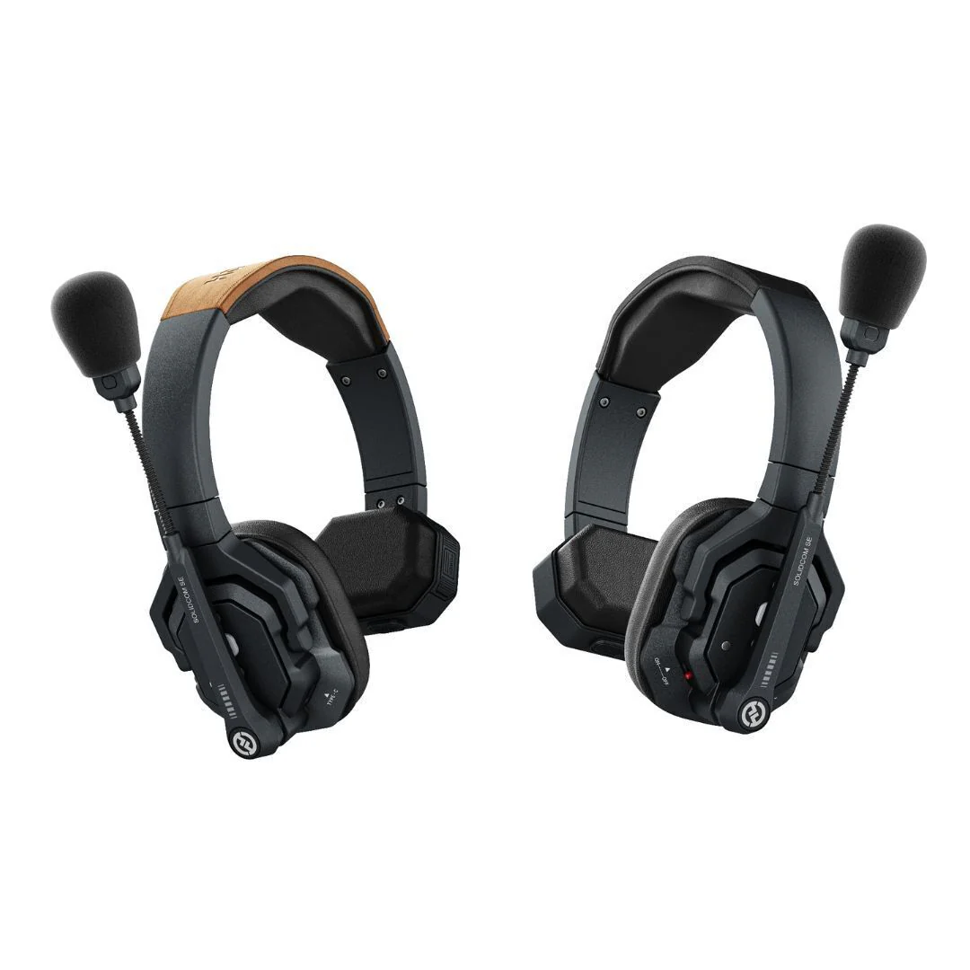 Hollyland Solidcom SE Global 2S 2.4 GHz 2-Person Water-Resistant Single-Ear Headset Intercom System - Image 2