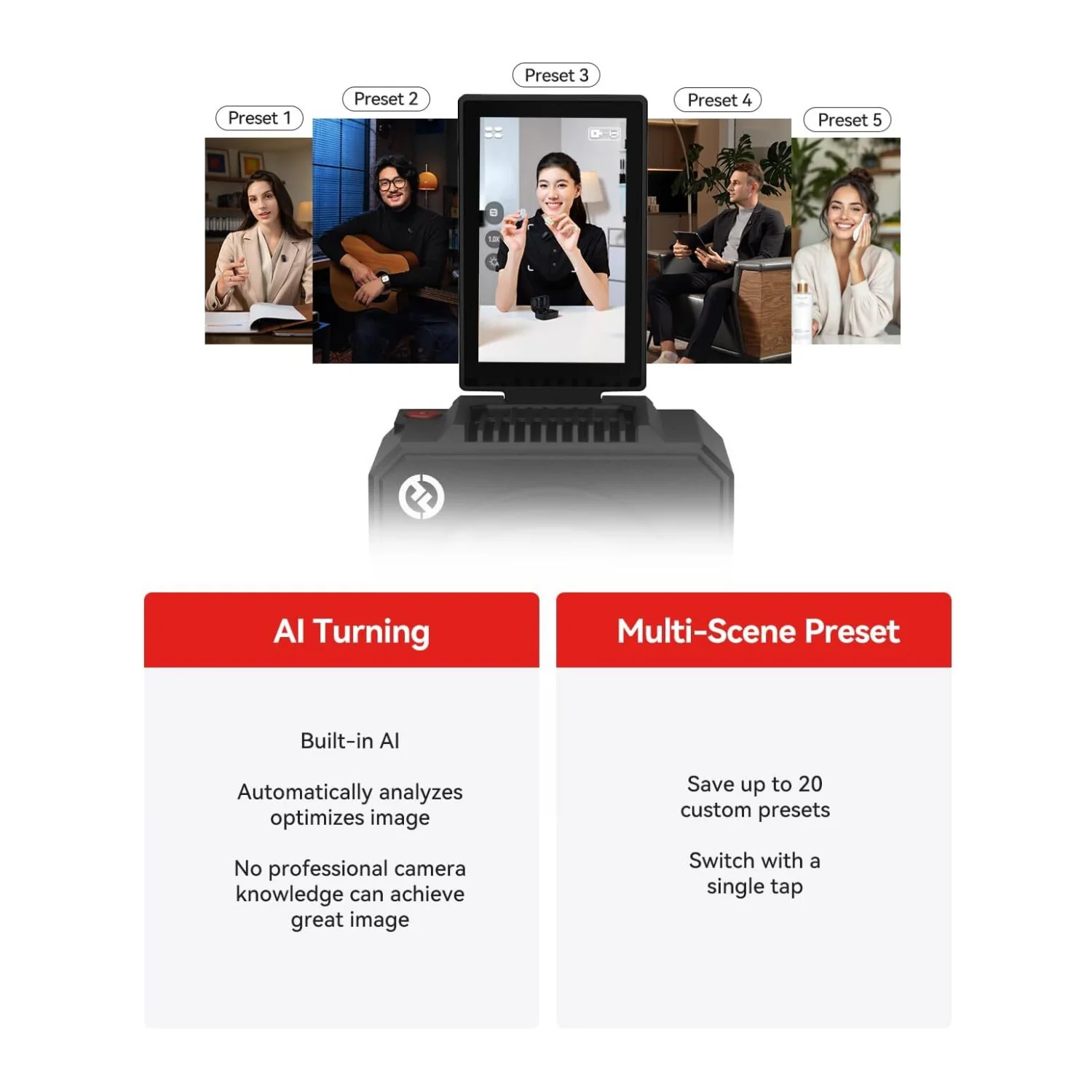 Hollyland VenusLiv Air All-in-One Live Streaming Camera - Image 5