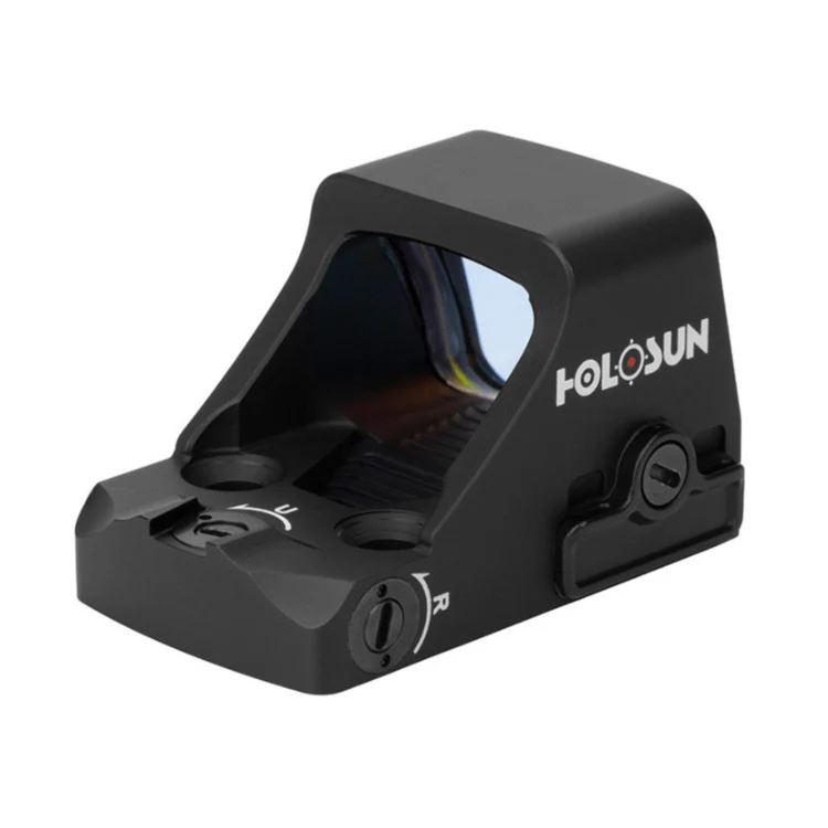 HOLOSUN HS407K-X2 Black Anodized 1x 6 MOA Red Dot Reticle - Image 4