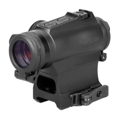 HOLOSUN HS515GM Black Anodized 1x 20mm 2/65 MOA Red Circle with Dot Reticle - Image 2