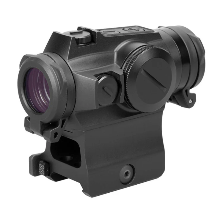 HOLOSUN HS515GM Black Anodized 1x 20mm 2/65 MOA Red Circle with Dot Reticle - Image 3
