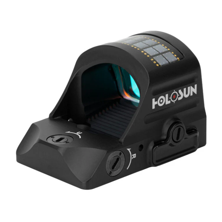 HOLOSUN HS507C-X2 Black Anodized 1x 2/32 MOA Red Circle with Dot Reticle - Image 3