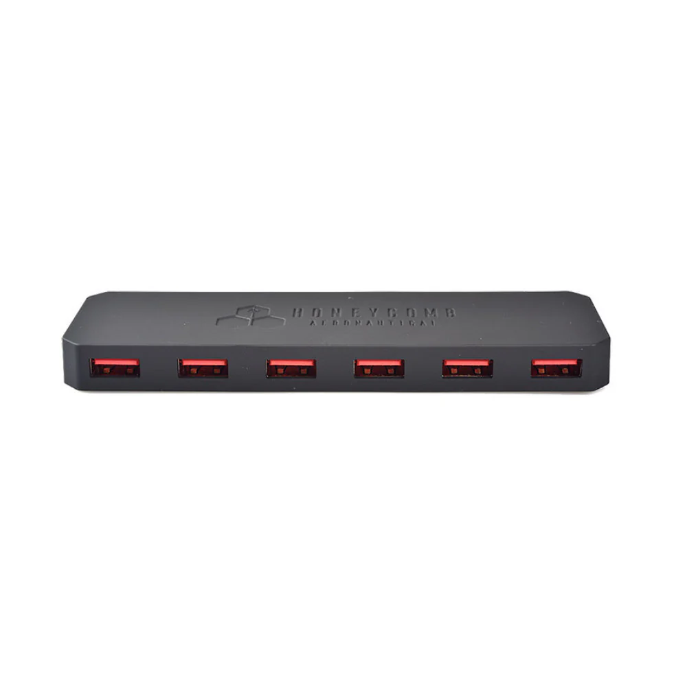 Honeycomb Aeronautical Flight Sim 6-Port USB Hub for PC/MAC