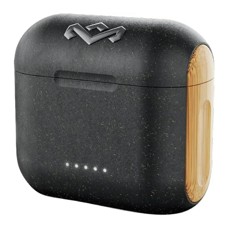 House of Marley Rebel True Wireless Earbuds with Call Noise Cancellation (Signature Black) - Image 2