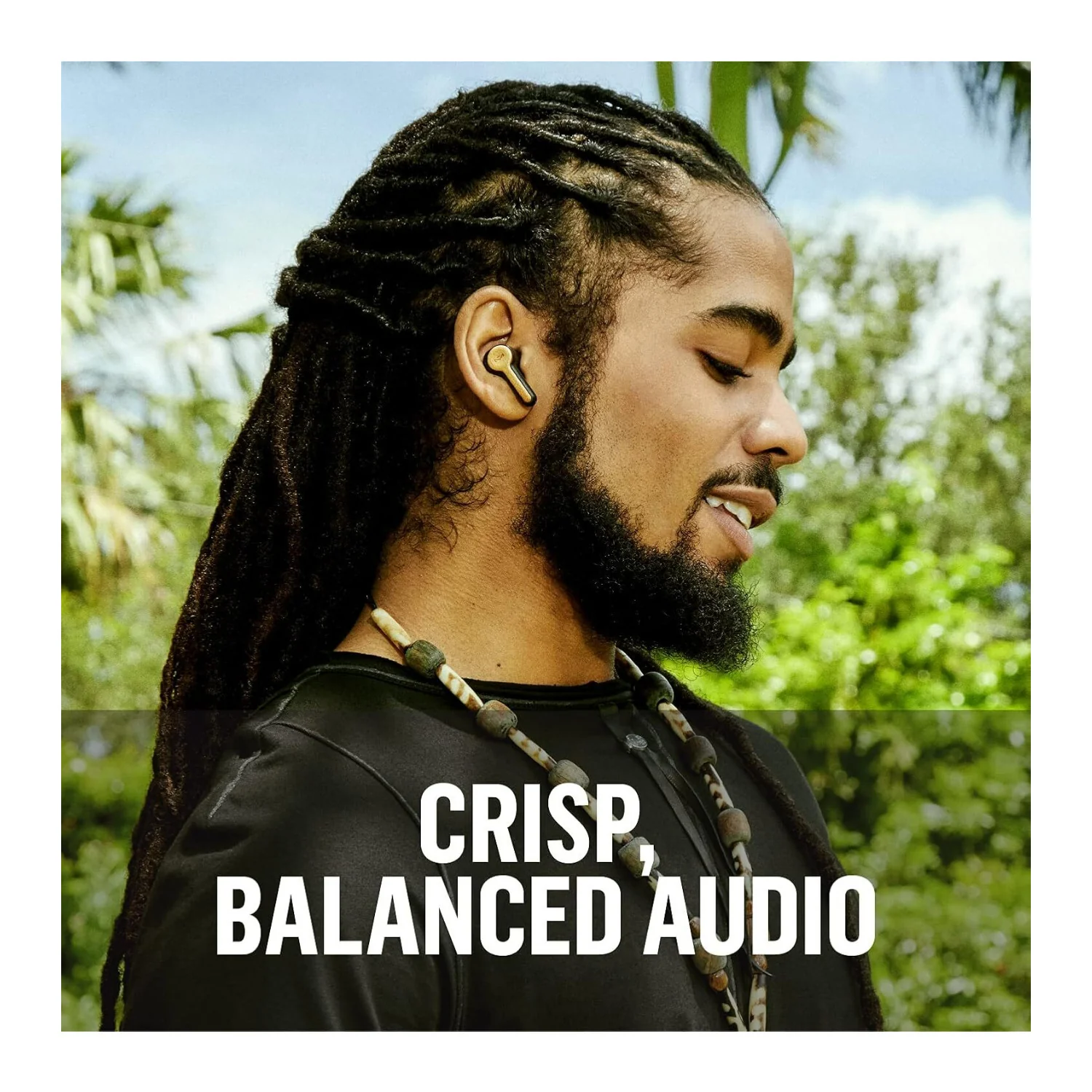 House of Marley Rebel True Wireless Earbuds with Call Noise Cancellation (Signature Black) - Image 6