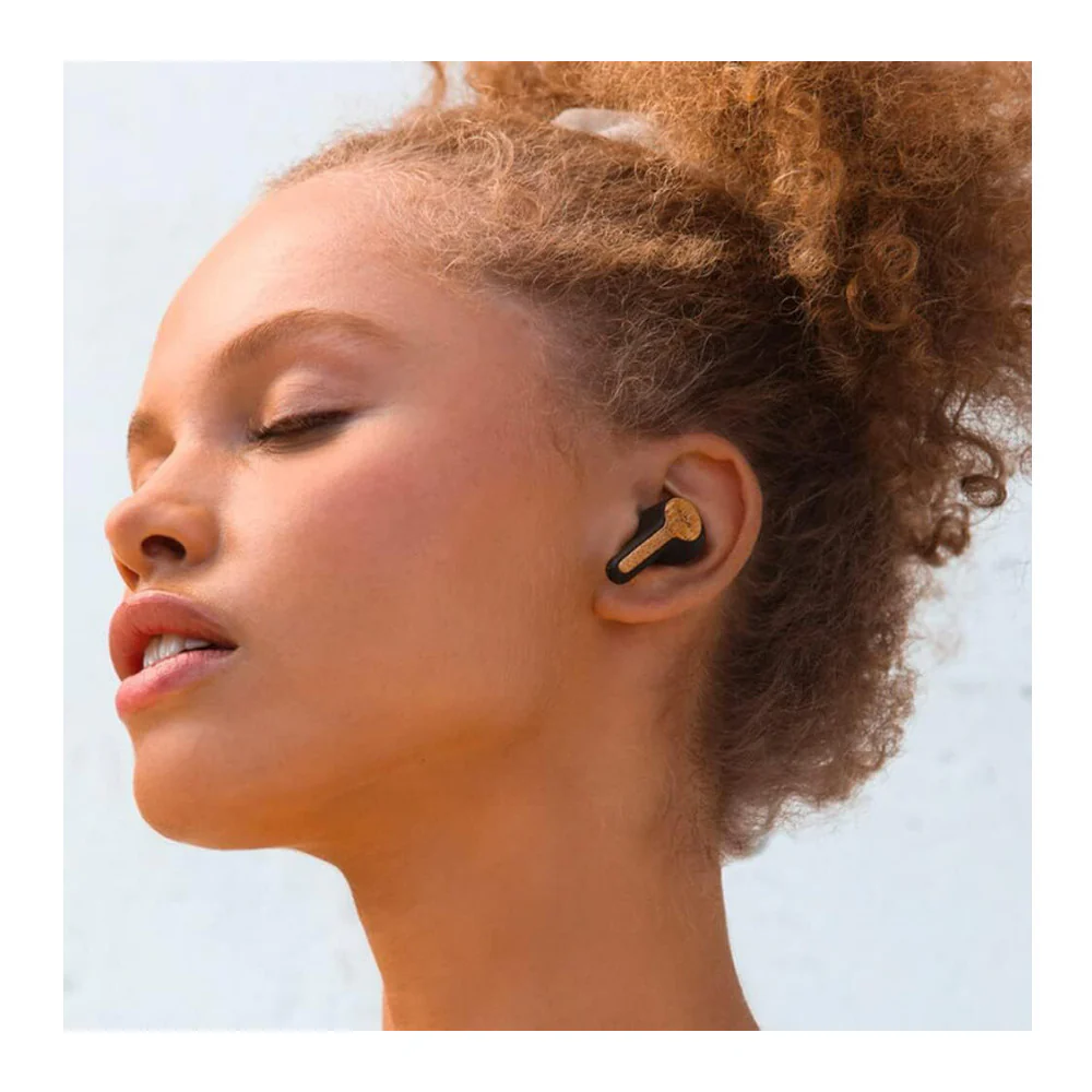 House of Marley Rebel True Wireless Earbuds with Call Noise Cancellation (Signature Black) - Image 7